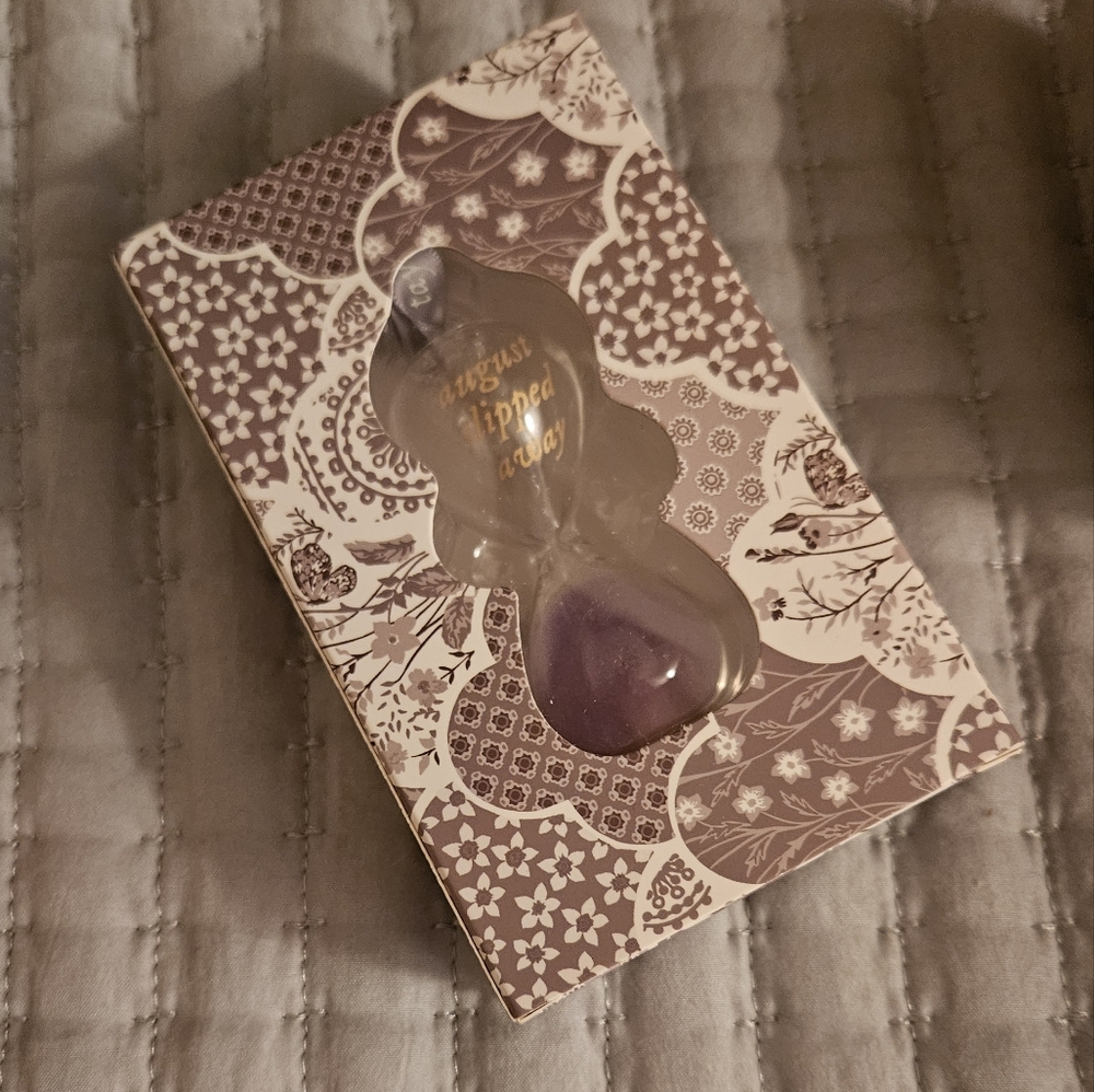 Taylor Swift Folklore Hourglass Ornament